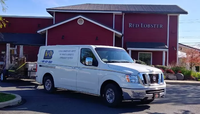 k and d van at red lobster